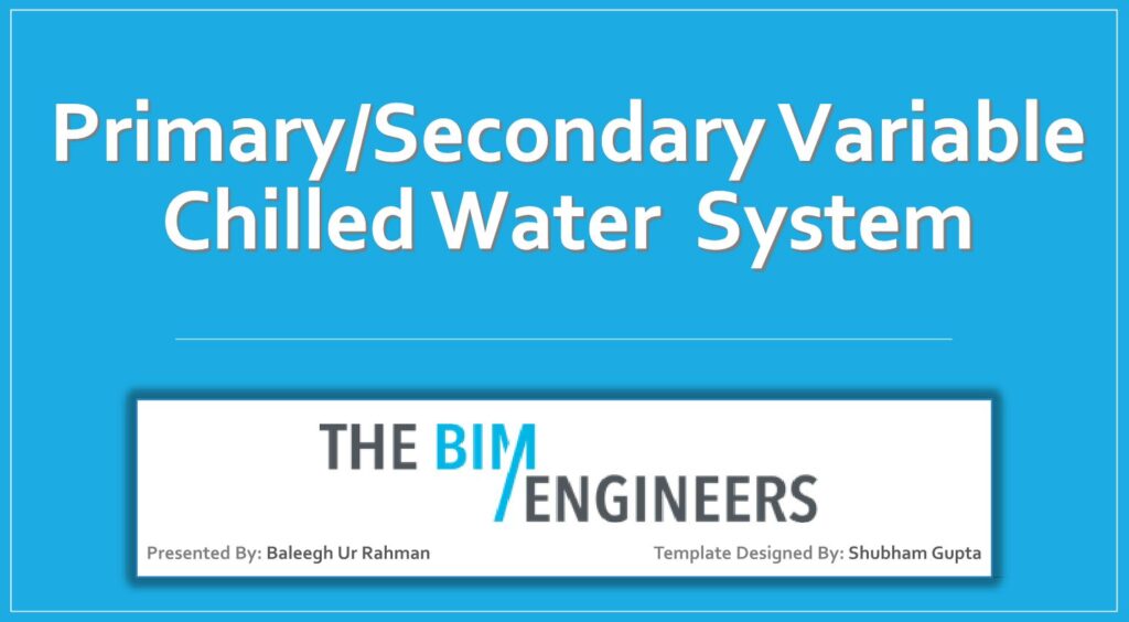 HVAC Primary Secondary Variable Pump Chilled Water System ...