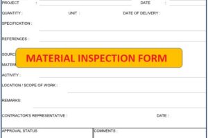 Material Inspection Request Report Form – Copy